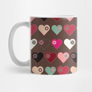 Flower Hearts Mug